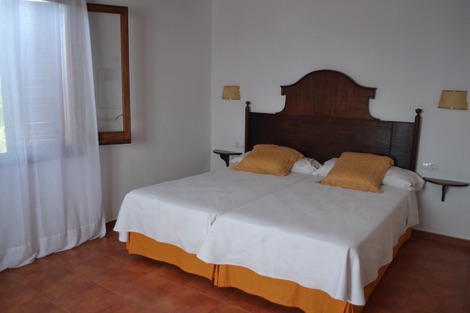 Apartment bedroom, Son Triay, Menorca